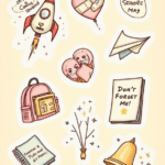 Graduation & Farewell - Sticker Sheet v15